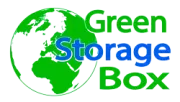 Logotipo del proveedor de autoalmacenaje GreenStorageBox