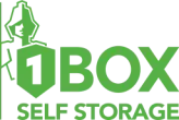 1Box Self Storage opslagaanbieder logo
