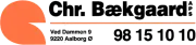Logo for opbevaringsudbyderen Chr. Bækgaard ApS